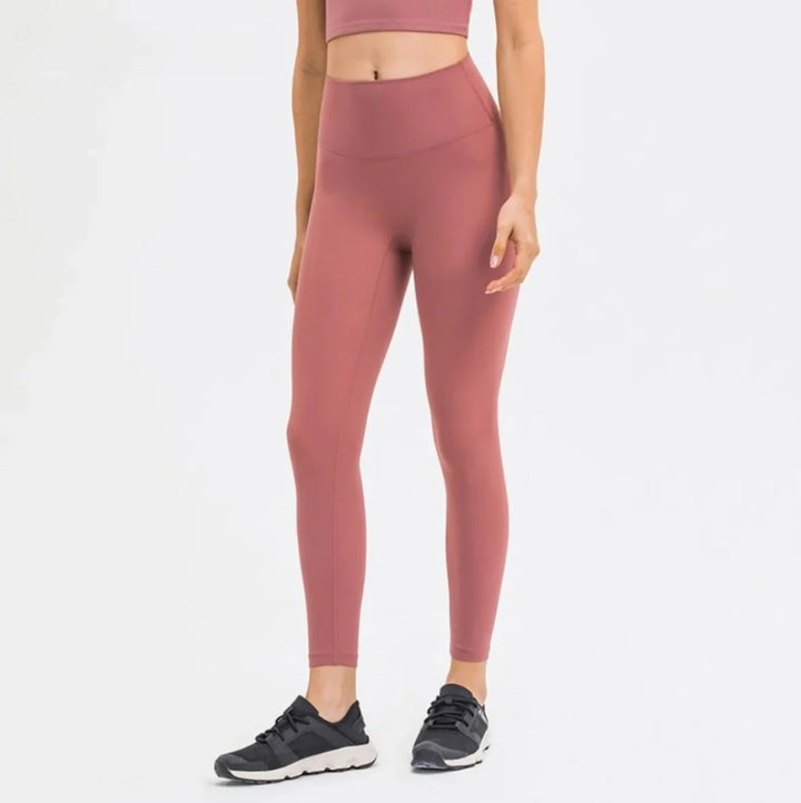 Drune | Hohe Taille Hüfte heben Yoga Sport neun-Punkt-Hose