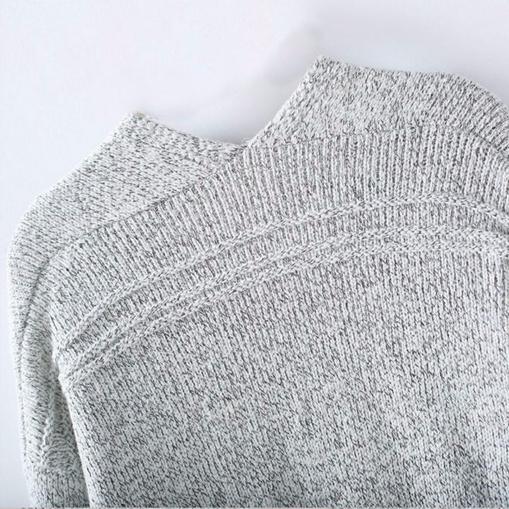 Damen Grobstrick-Wickelcardigan mit praktischen Taschen und lässigem Schnitt Drune