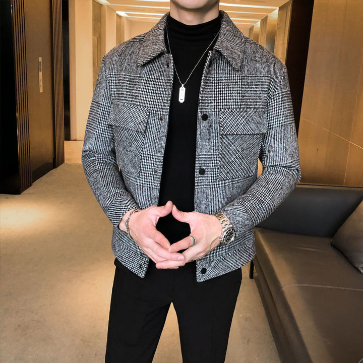 Drune | Herren Karohemdjacke