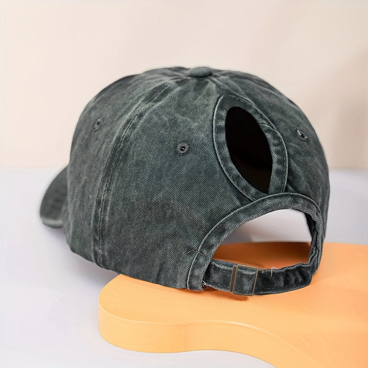 Drune | Pferdeschwanz Baseballcap mit Atmungsaktivem Komfort und Uv Schutz
