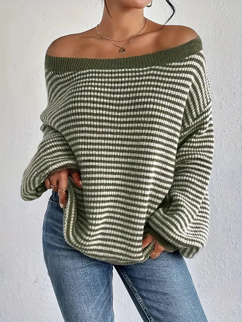 Drune | Strickpullover Mit Überschnittenen Schultern