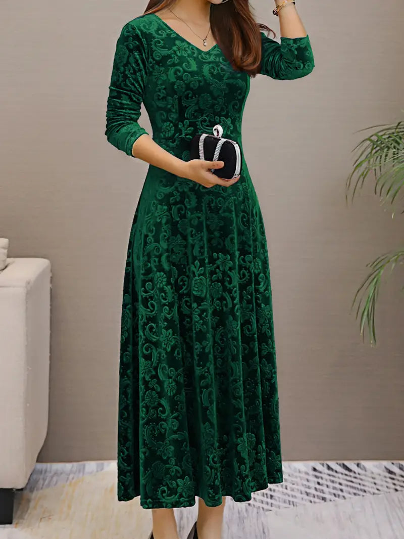 Drune - Elegantes ausgestelltes A-Linien-Kleid