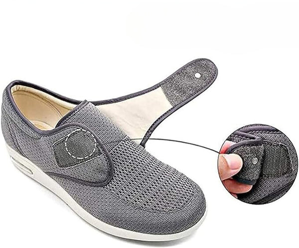 Drune | Größe Plus Diabetes-Schuhe - Hergestellt für empfindliche Füße - Leicht und atmungsaktives Material