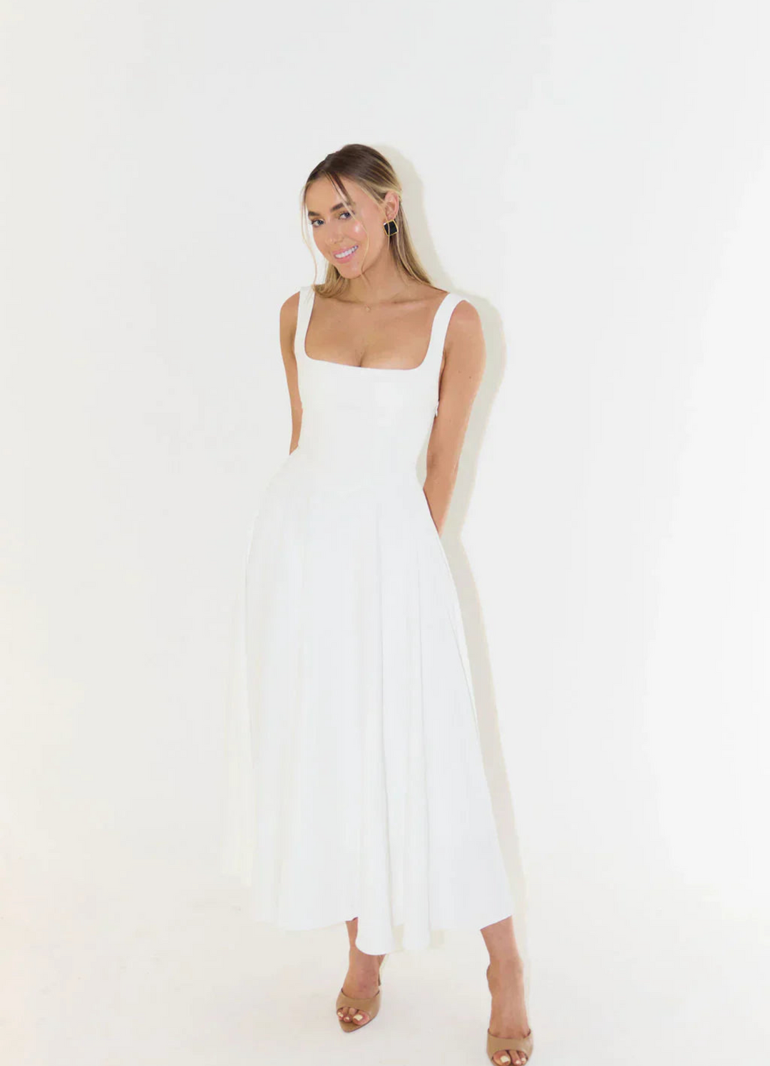 Drune | A-Linien Kleid für Damen Midi
