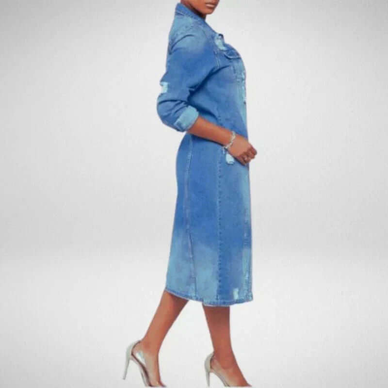 Drune | Damen Baumwoll-Trenchcoat