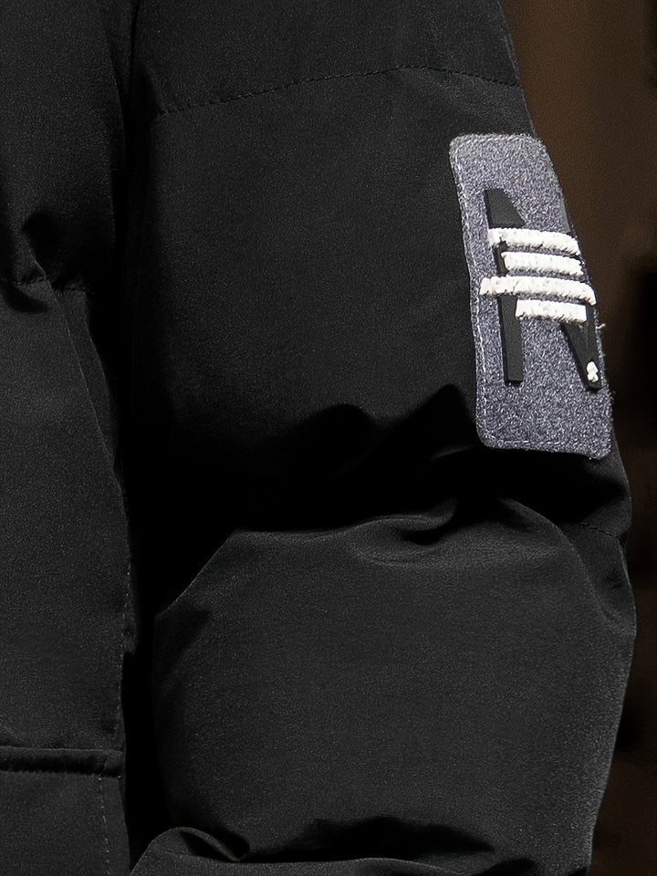 Drune |  Tarnung Kapuzen-Winterjacke Für Herren - Perfekt für Outdoor-Aktivitäten