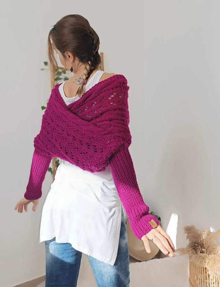 Drune | Bequemer Strickschal