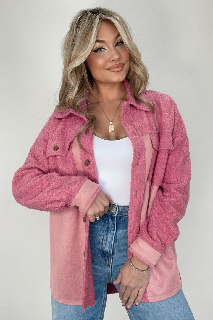 Drune | Weiche Hemdjacke mit Knöpfen Polyester Lässig und Trendy