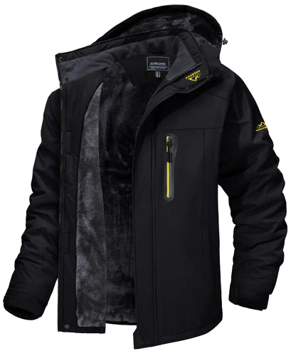 Drune | Wasserdichte Jacke mit Fleece-Futter