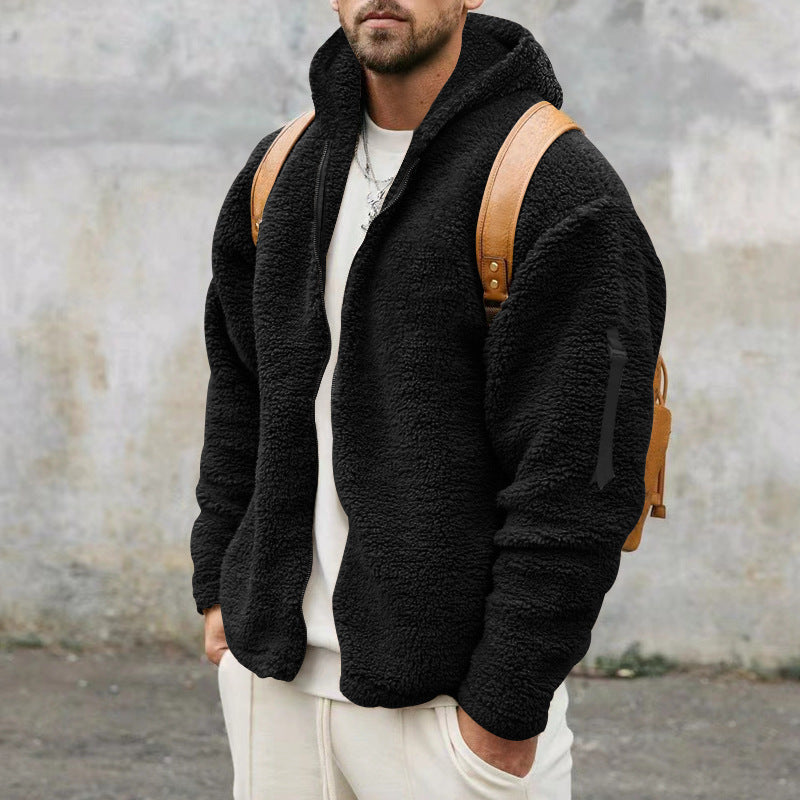 Drune - Doppelseitige Fleece Herren Jacke