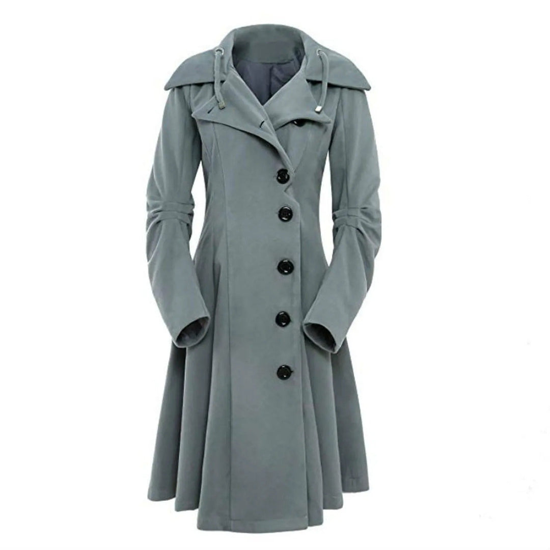 Drune | Eleganter Trenchcoat mit Kapuze