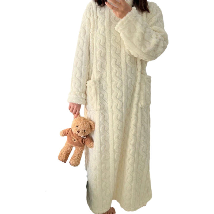 Drune | Winter korallen Samt-Homewear