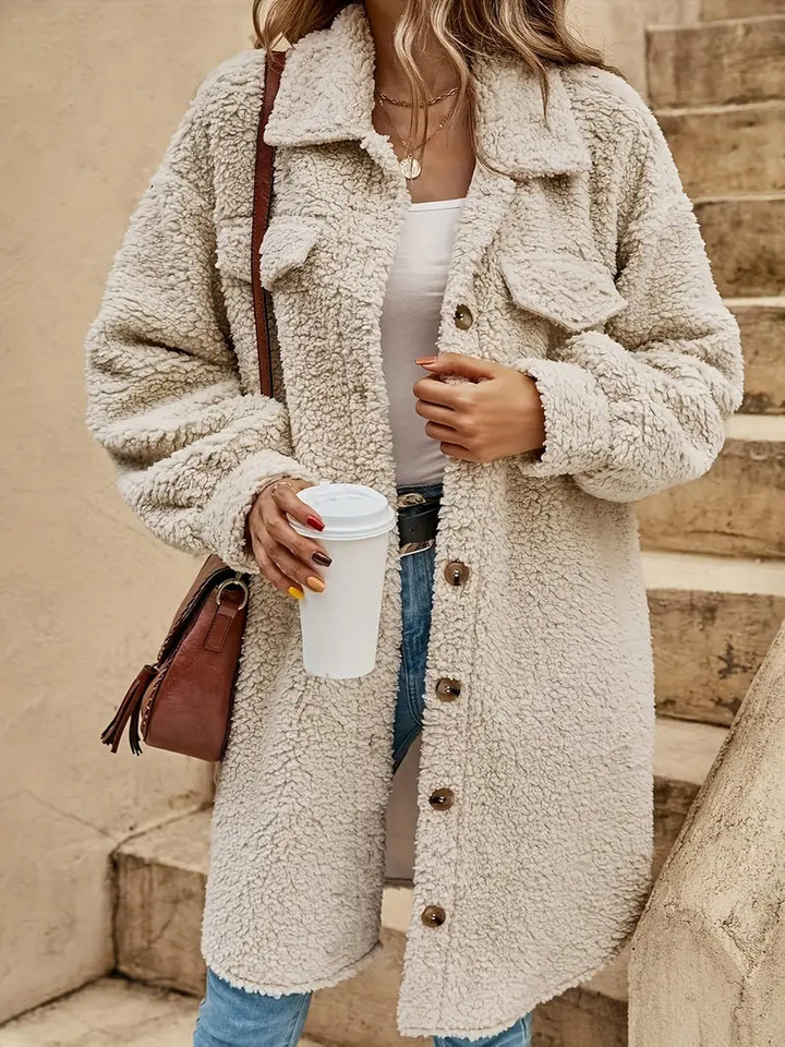 Drune | Teddy Weiches Fleece Weste