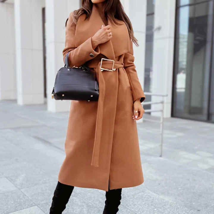 Drune | Lange Damen Winterjacke | Stilvoll und Warm für die Kalten Monate