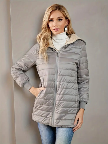 Drune | Fleece gefütterte Jacke mit Reißverschluss