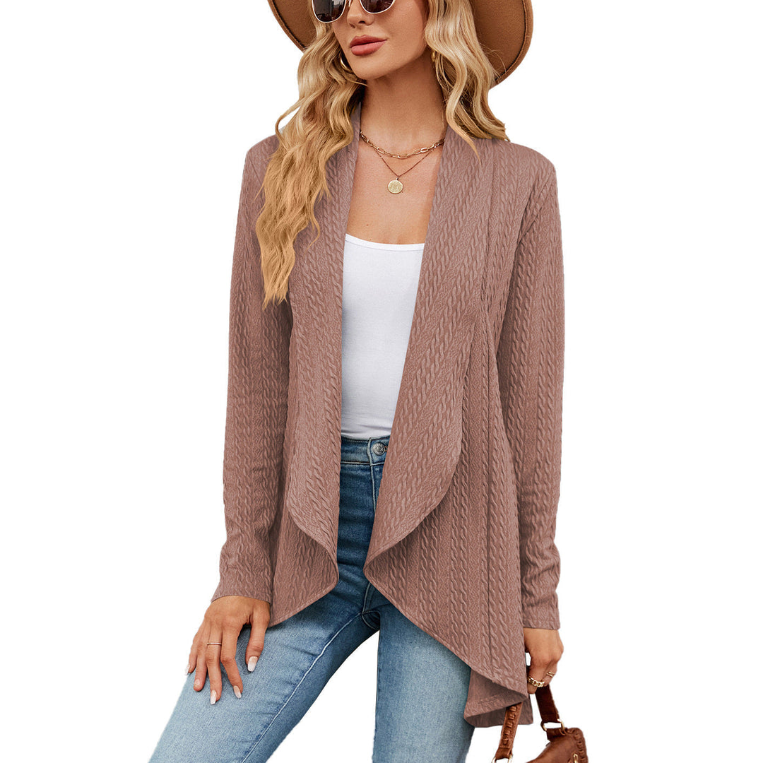 Drune | Langärmelige Jacke für Damen In Uni-Farbe