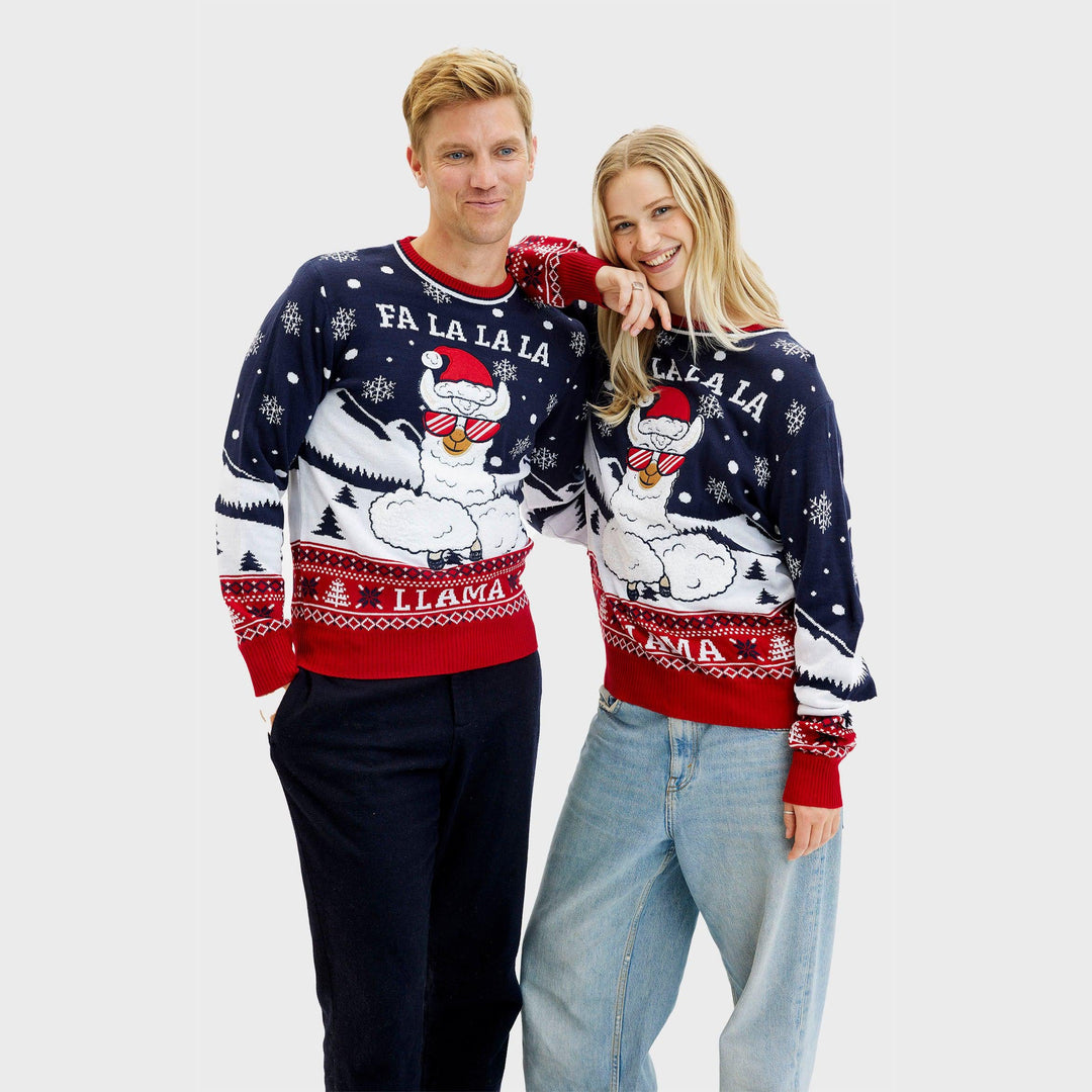 Drune | Fa La La La Llama Sweater - Damen