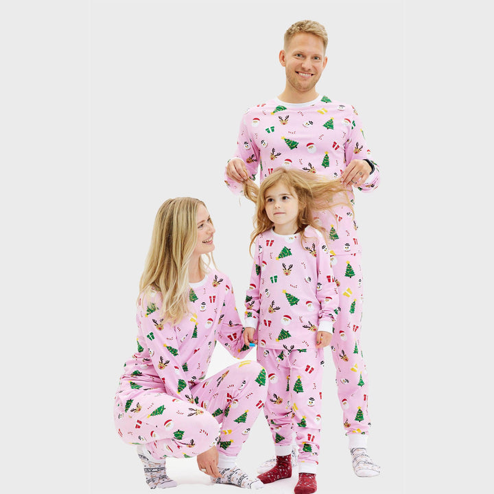 Drune | Der Pinkish Weihnachts-Pyjama - Damen