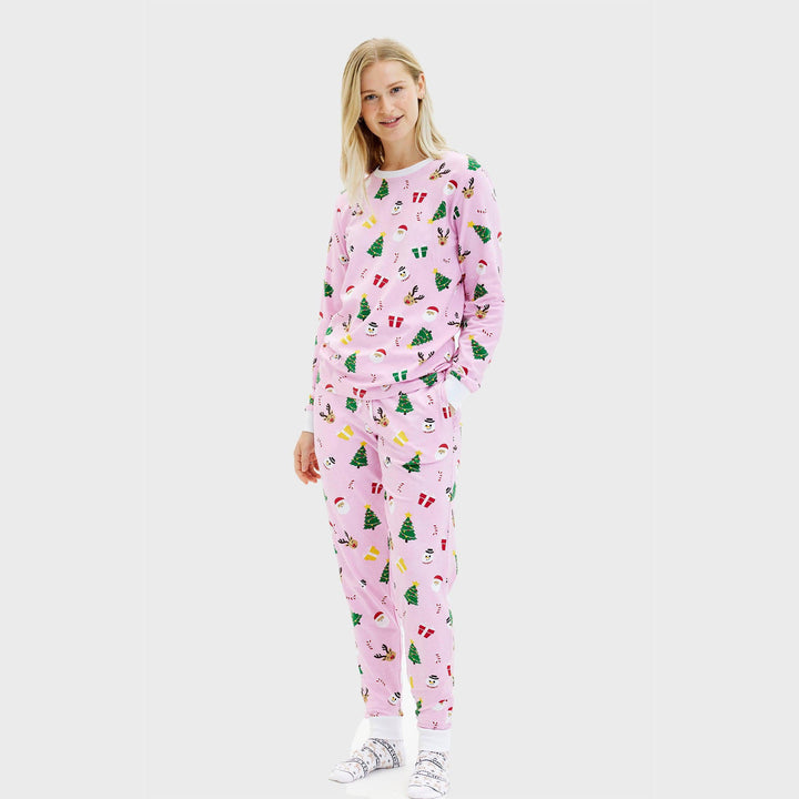 Drune | Der Pinkish Weihnachts-Pyjama - Damen