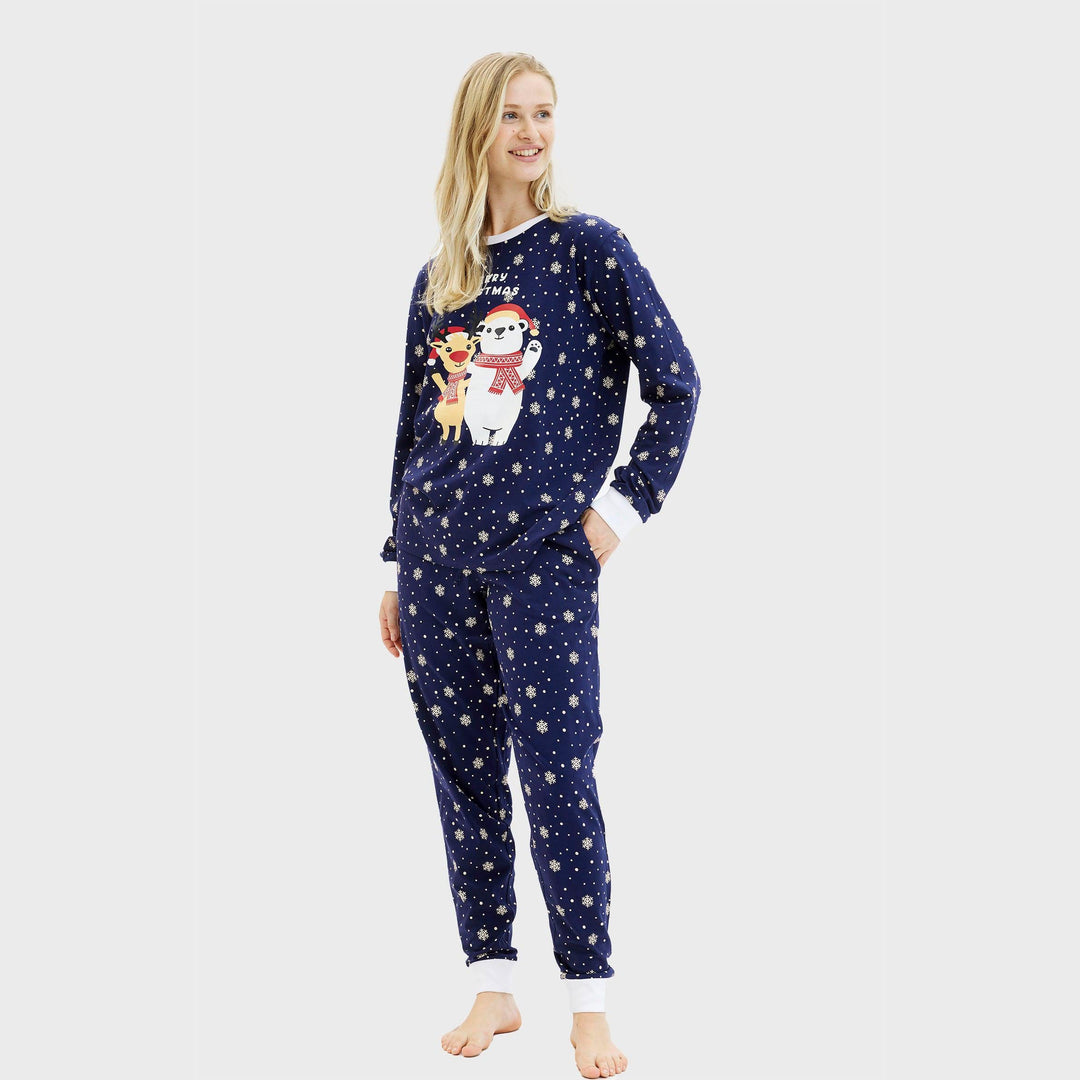 Drune | Beste Freunde Weihnachten WeihnachtsPyjama - Damen