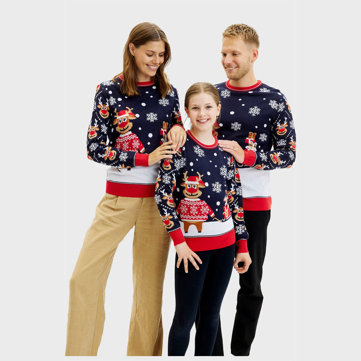 Drune | Der Bringing Christmas Gifts Weihnachts-Pullover - Herren