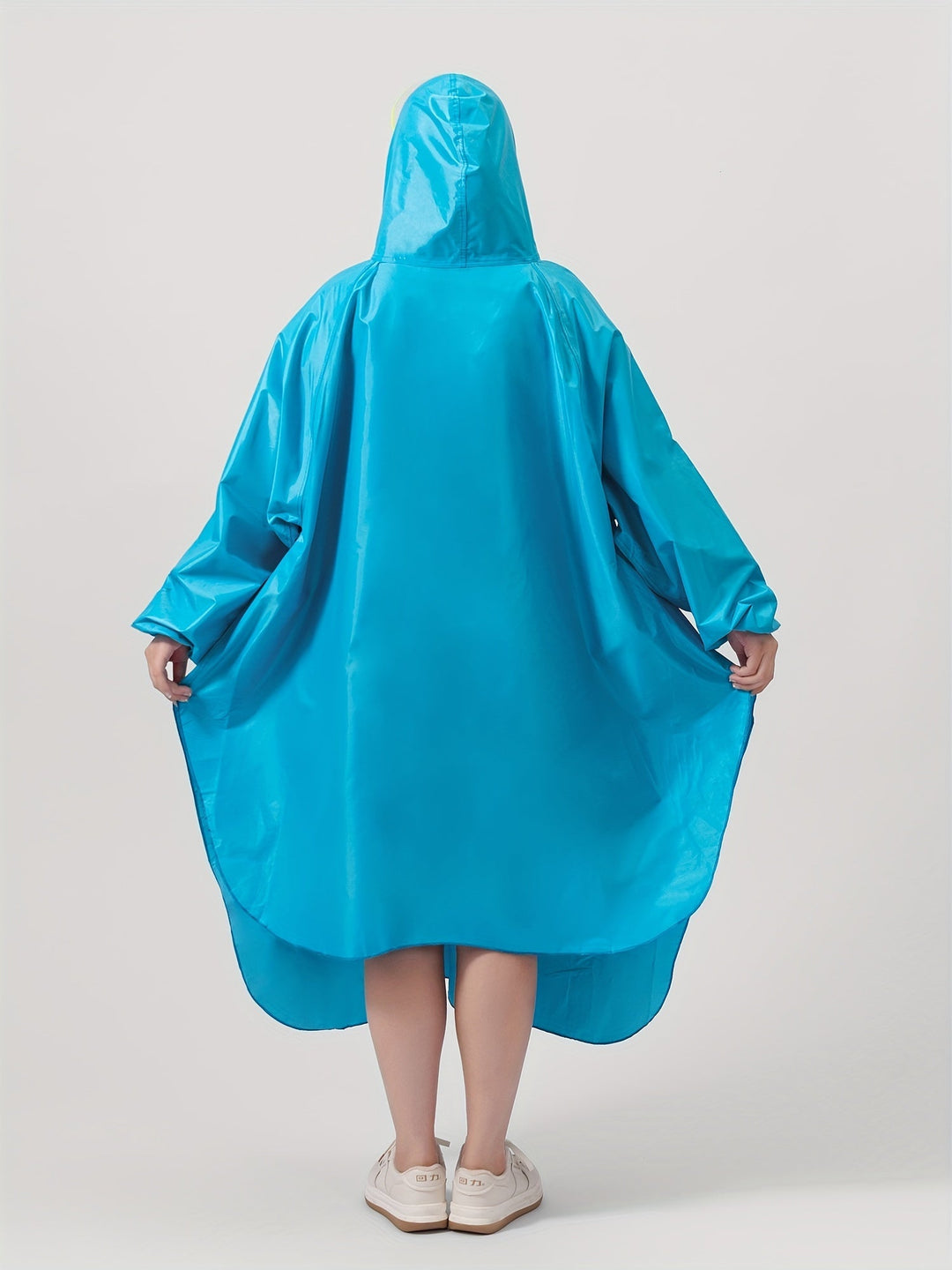 Drune | Wasserdichter Unisex Regenponcho Mit Kapuze