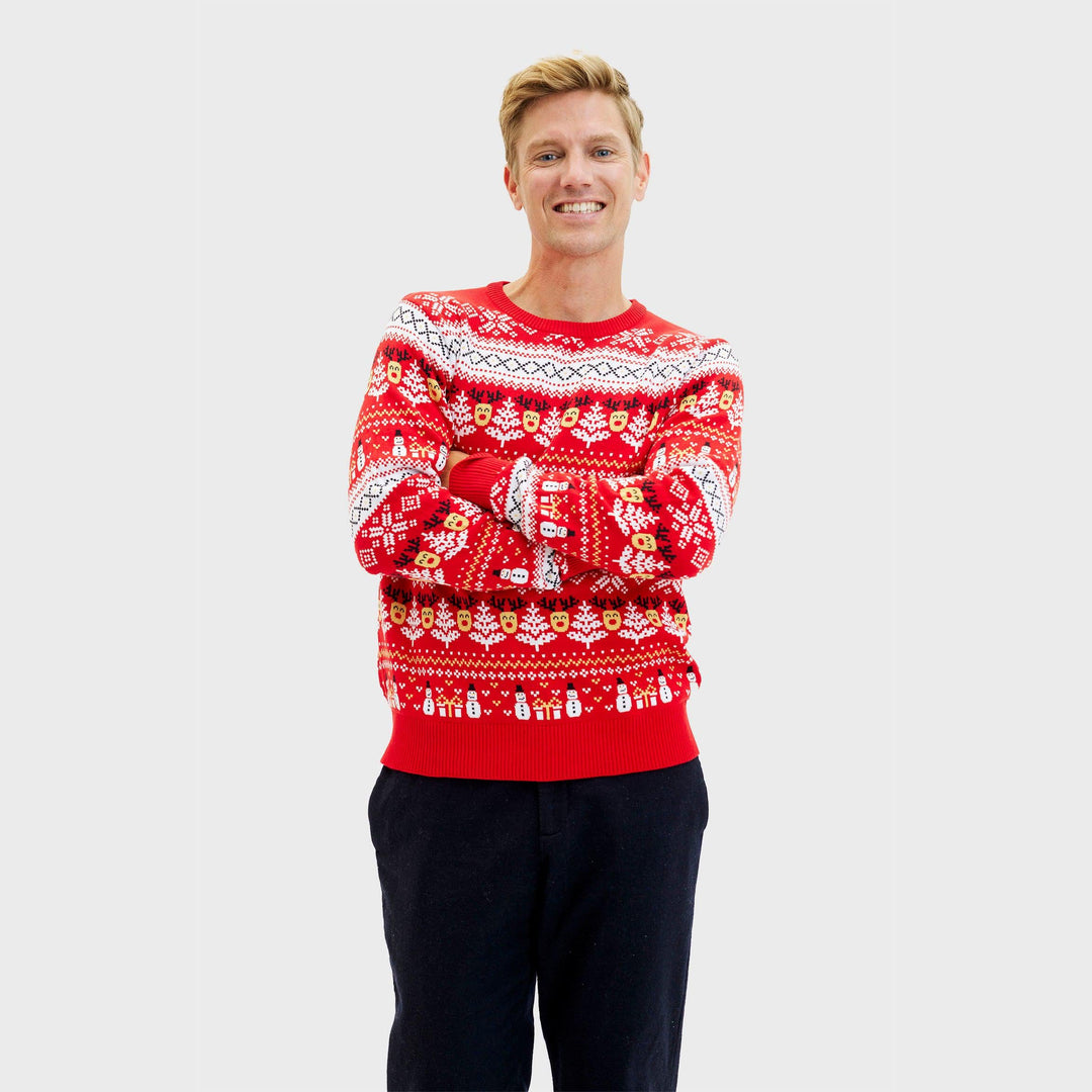 Drune | Der Reinstyle Weihnachts-Pullover Root - Herren