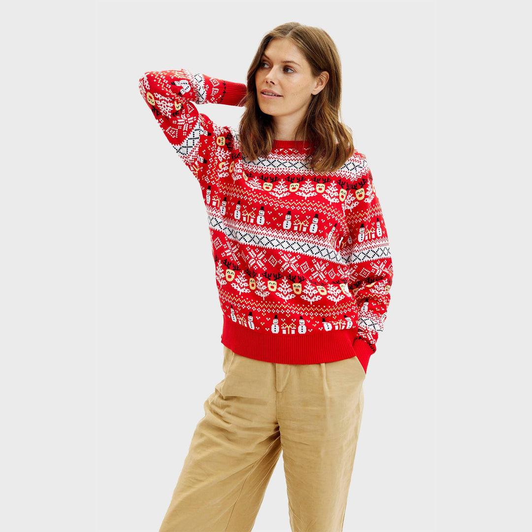 Drune | Der Reinstyle Weihnachts-Pullover Wurzel - Damen