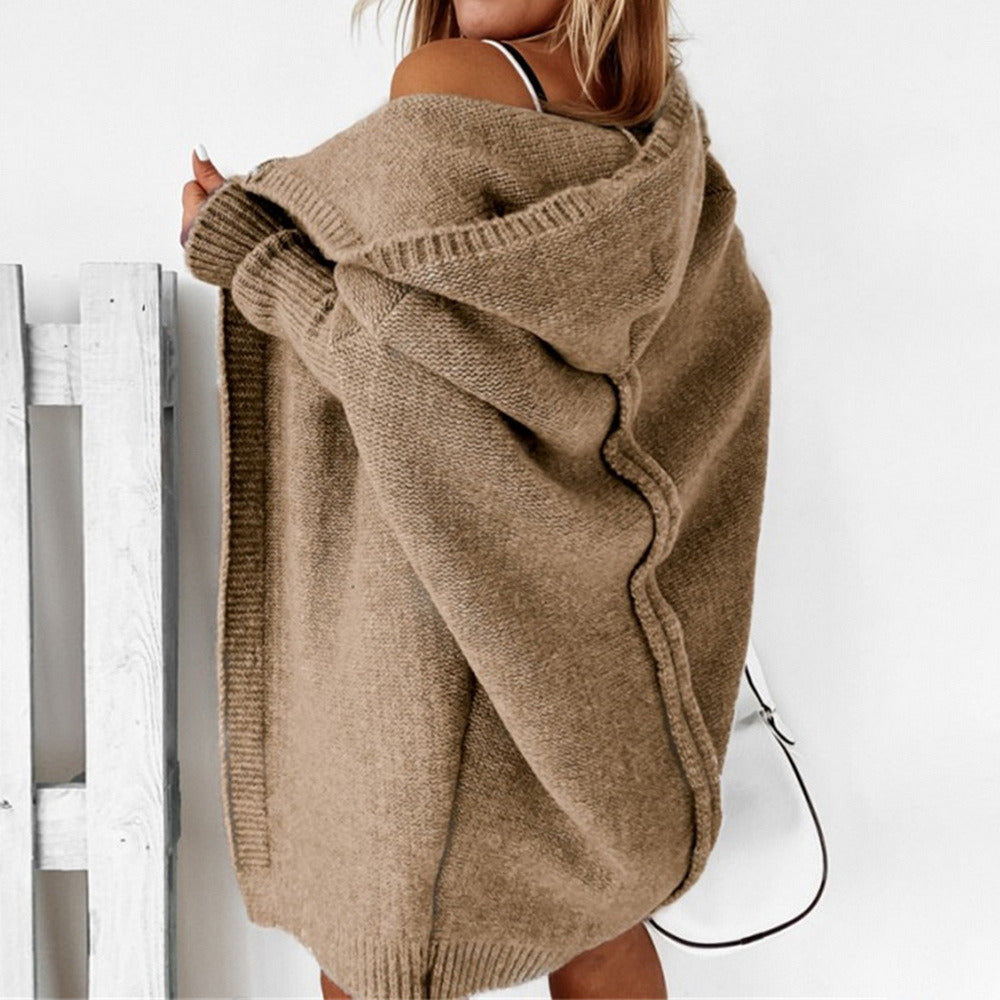 Drune Strickjacke | Lang geschnittener, wärmender Cardigan für Damen