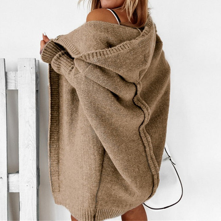 Drune Strickjacke | Lang geschnittener, wärmender Cardigan für Damen