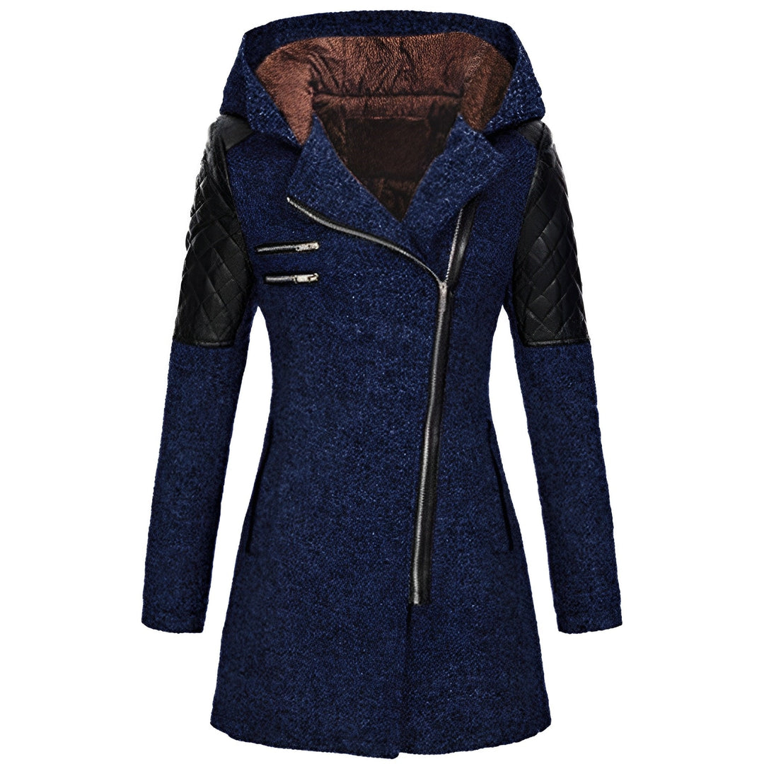 Drune | Winterlicher Woll|Trenchcoat Mit Kapuze