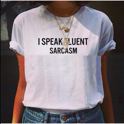 Damen T-Shirt mit witzigem Spruch und bequemer Passform Drune