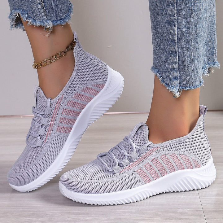 Drune | Damen Rund Zehen Ballerinas Sport Sneakers