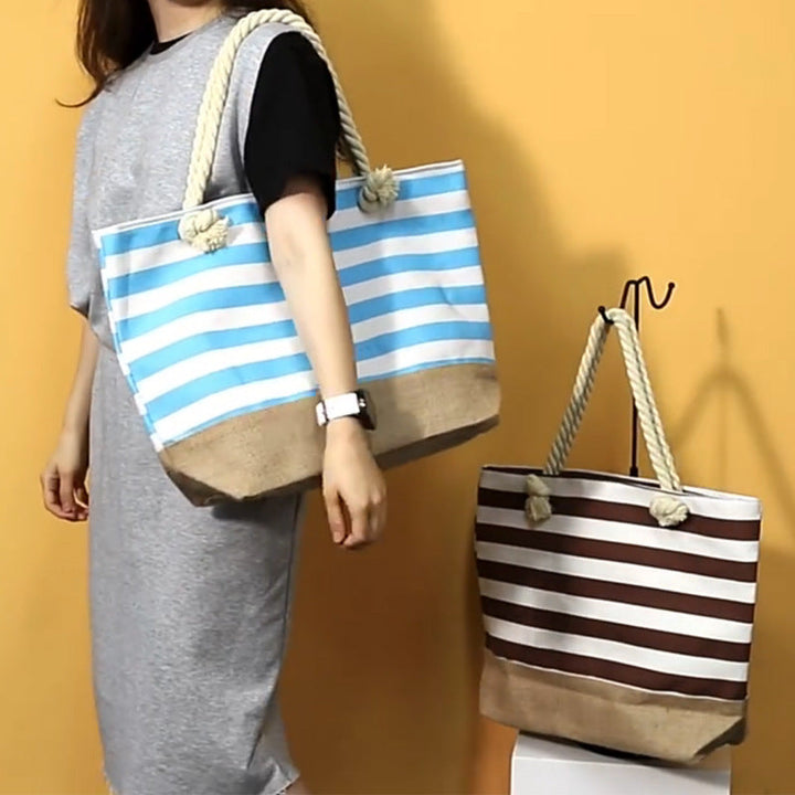 Drune | Strandtasche Lässig Große Kapazität Damen Schultertaschen