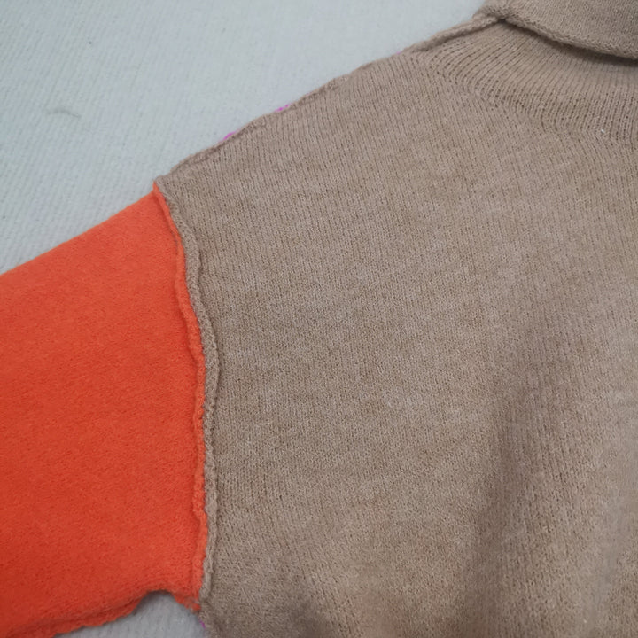 Drune - Atemberaubender Farbblock-Pullover