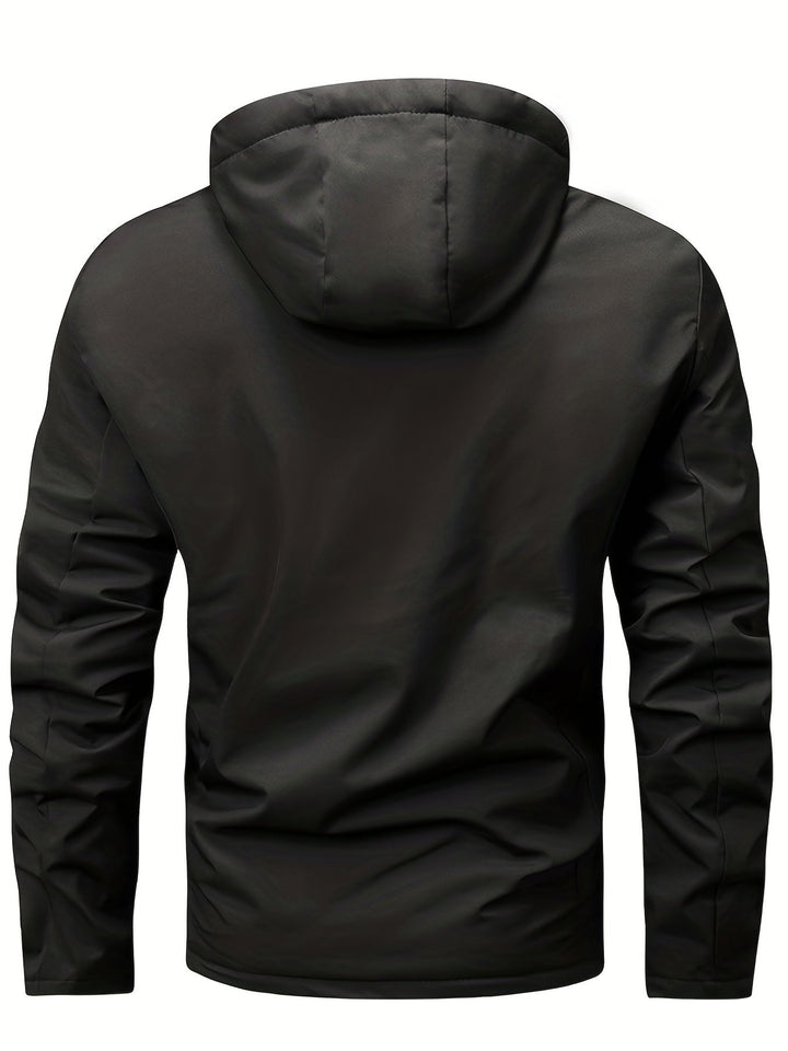 Drune | Fleece-Kapuzenjacke Für Outdoor-Aktivitäten Für Herren - Perfekt für Outdoor-Aktivitäten