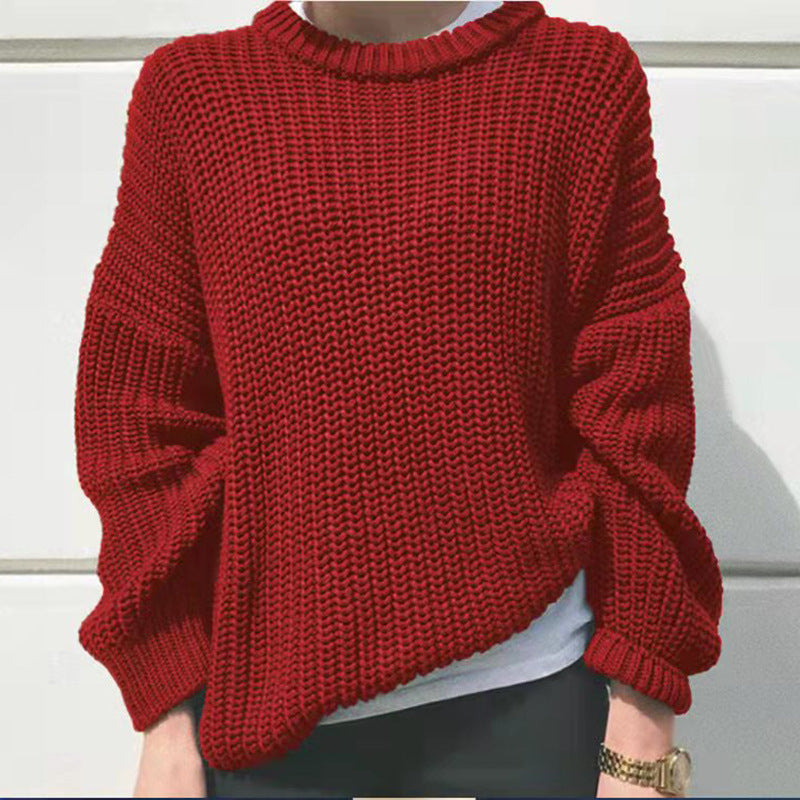 Drune | Oversized Strickpullover Weich und Warm Entspannte Eleganz