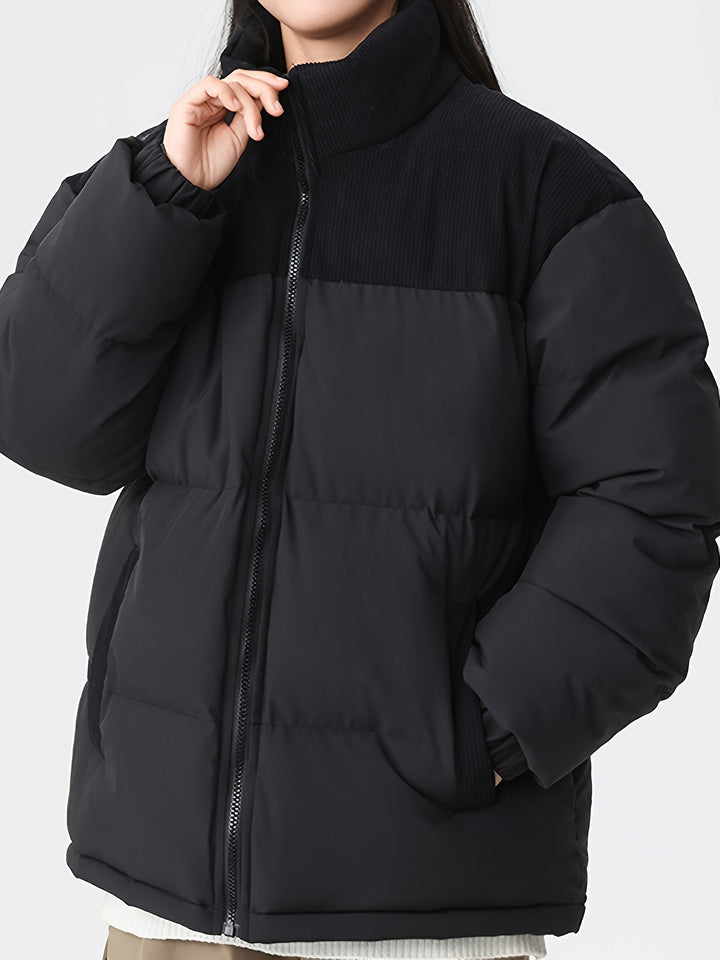 Drune | Winterjacke mit Farbblock für Männer - Perfekt für Outdoor-Aktivitäten
