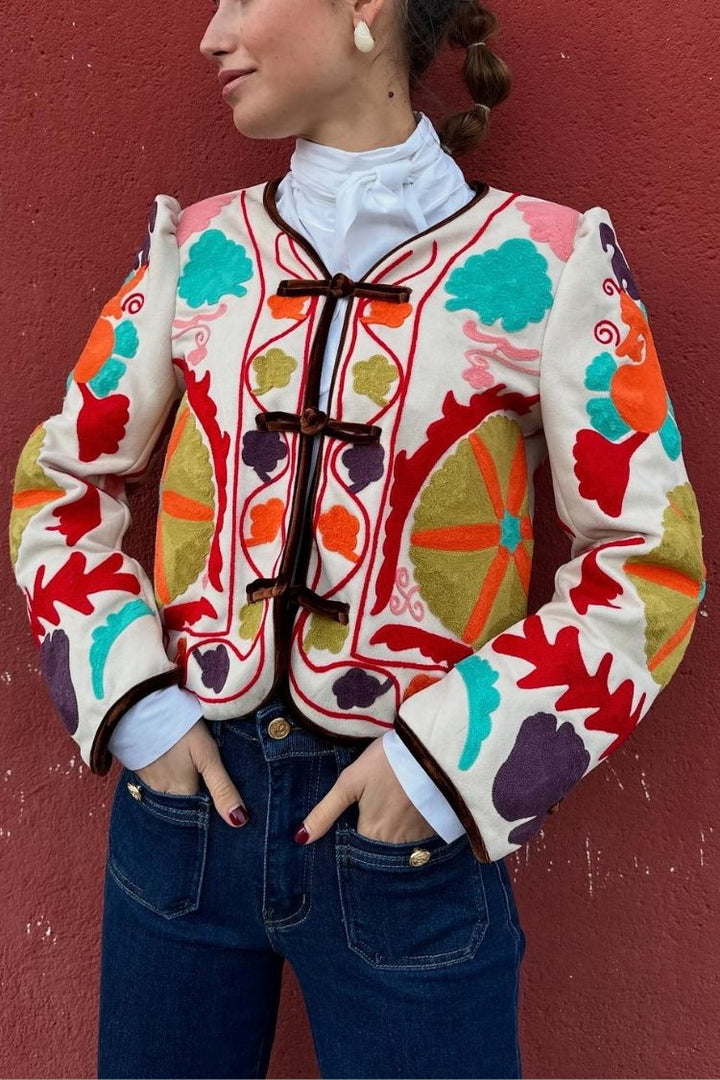 Drune | bestickte Jacke