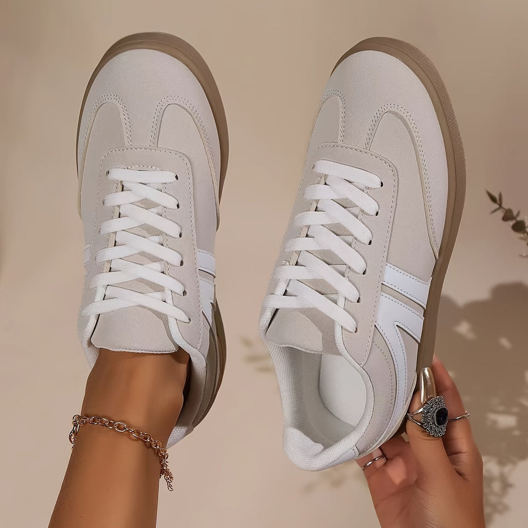 Drune | Bequeme Damensneaker In Einfarbigen Farben