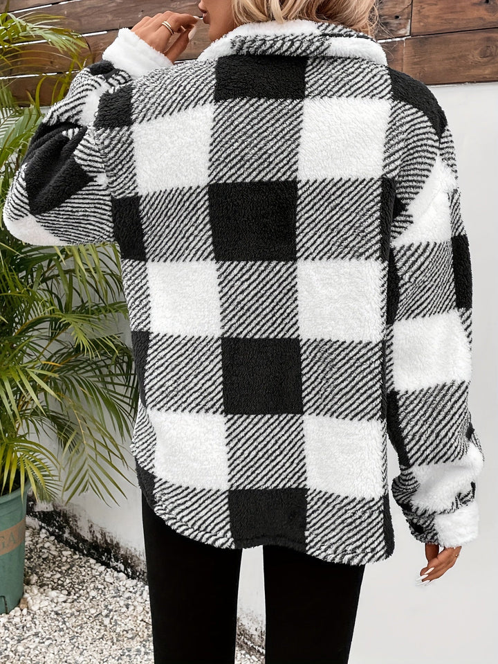 Drune | Flanellhemd mit Karos Polyester Warm und Stilvoll