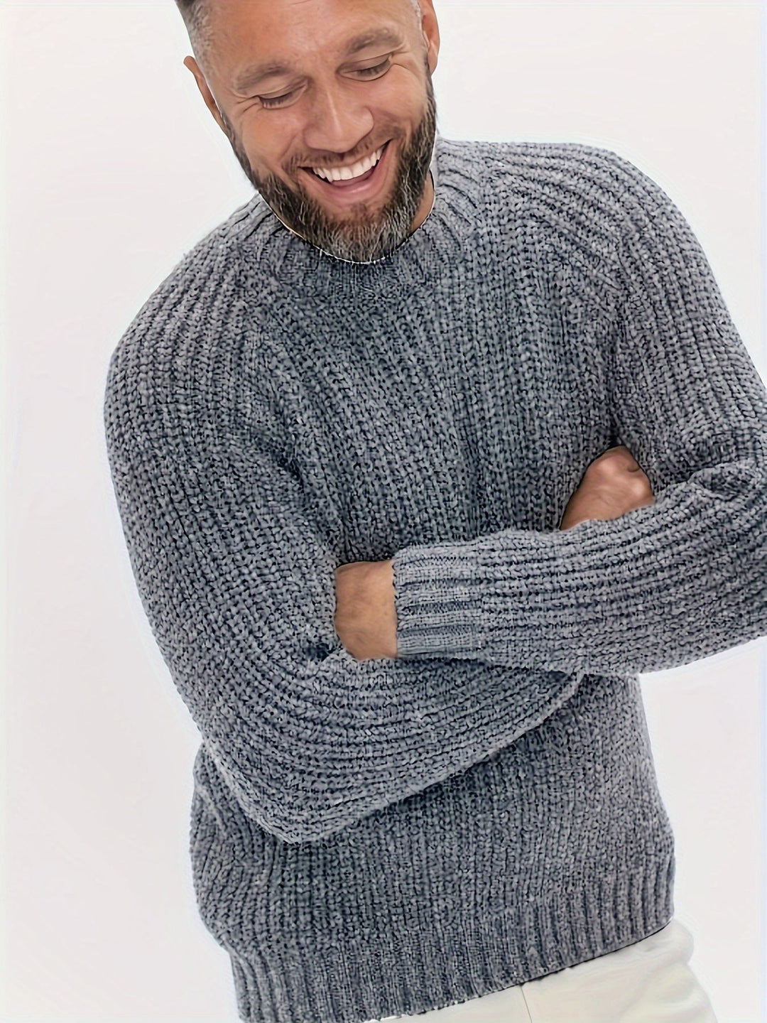 Drune | Strickpullover Im Klassischen Design Acryl Komfortabel und Warm