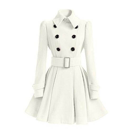 Drune | Damen Doppelreiher Windbreaker Trenchcoat