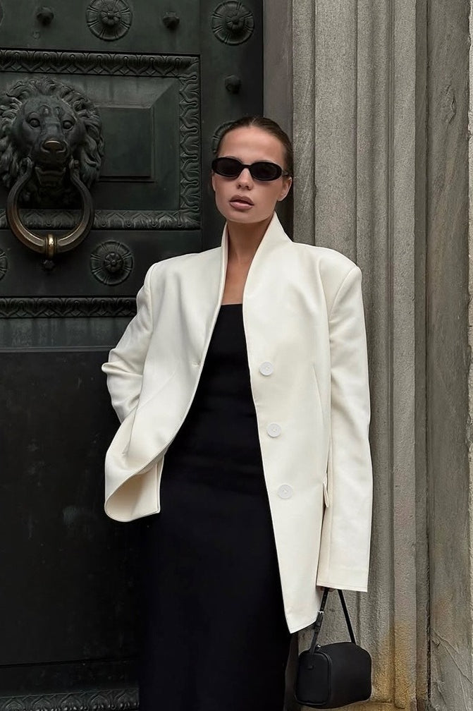 Drune | V-Ausschnitt Blazer Jacket