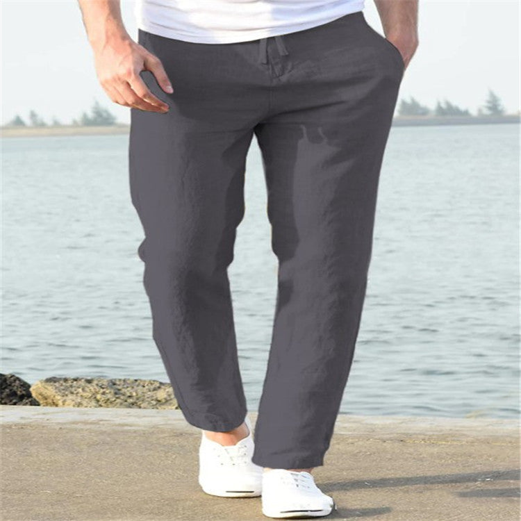 Drune | Hochwertige Leinenhose