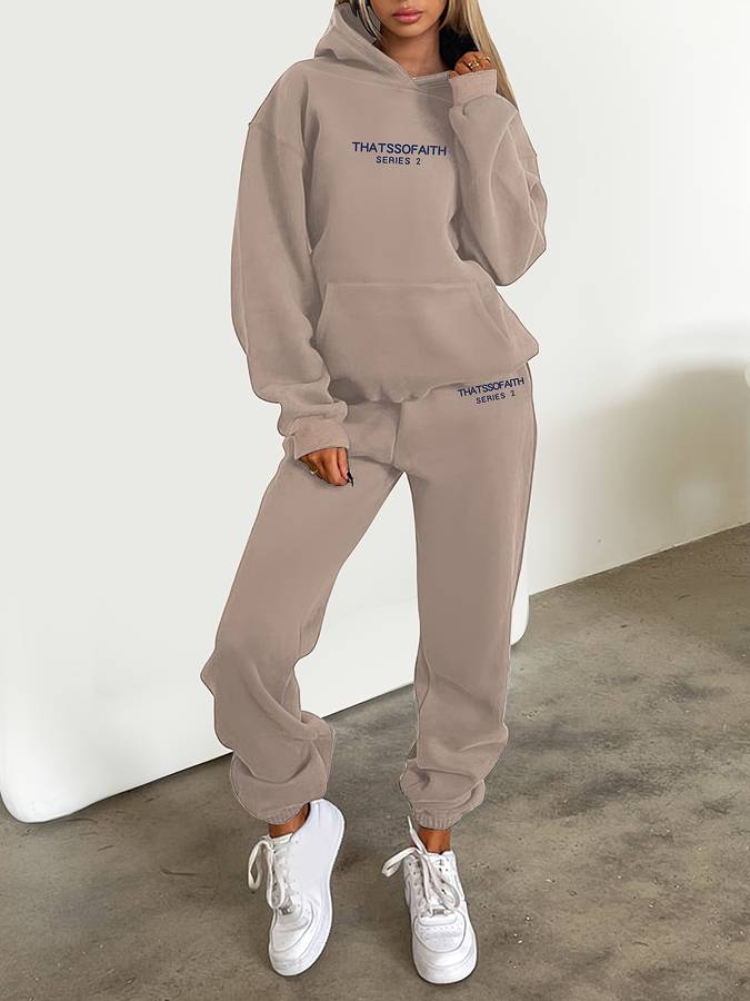 Drune | Zweiteiliges Jogging-Set Damen