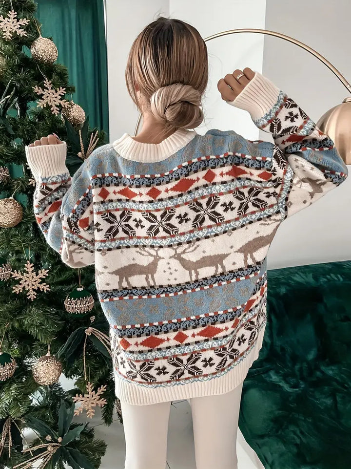 Drune | Pullover mit Rundhalsausschnitt