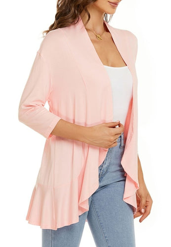 Drune | Elegantes Offenes Front Damenjacke