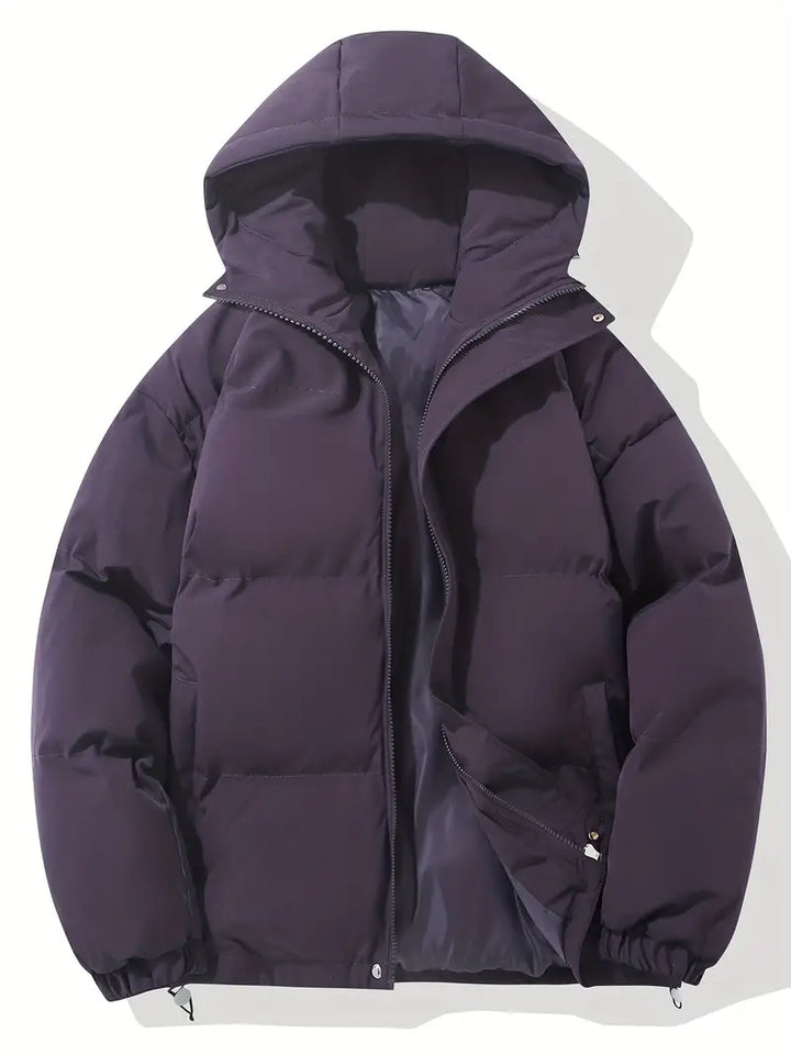 Drune | Lässige wattierte Jacke mit Hohem Halsausschnitt für Männer