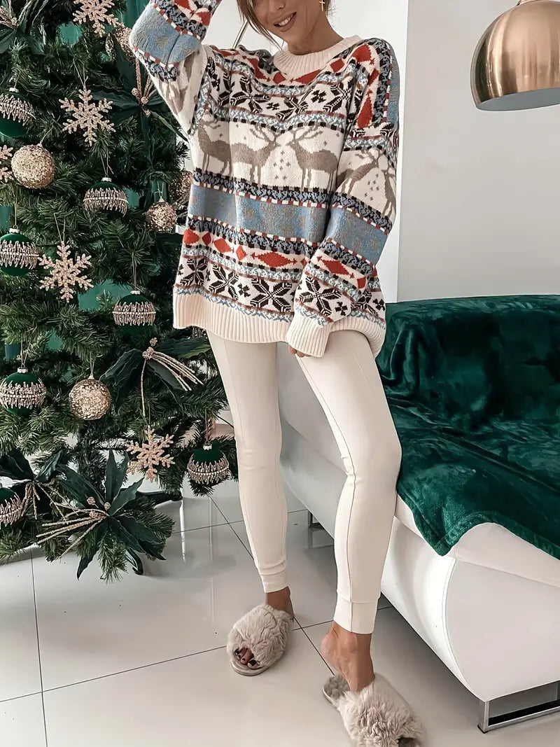 Drune | Pullover mit Rundhalsausschnitt